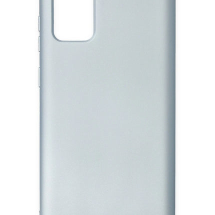 Samsung Galaxy S20 Plus Nano içi Kadife Silikon Kılıf - Sky Blue