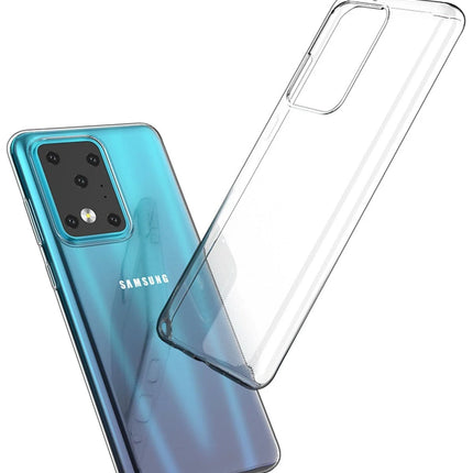 Samsung Galaxy S20 Ultra Lüx Şeffaf Silikon Kılıf 2
