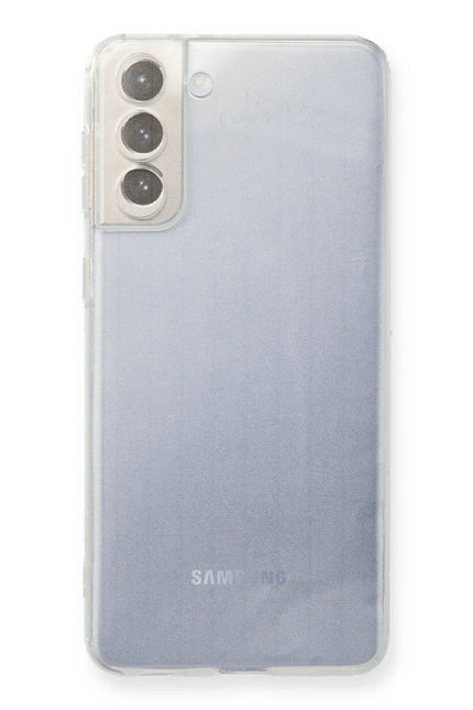 Samsung Galaxy S21 FE Lüx Şeffaf Silikon Kılıf