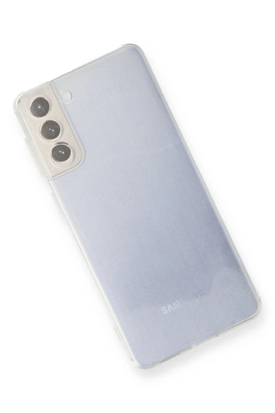 Samsung Galaxy S21 FE Lüx Şeffaf Silikon Kılıf 2