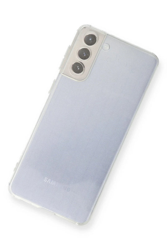 Samsung Galaxy S21 FE Lüx Şeffaf Silikon Kılıf 3