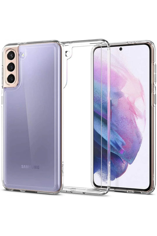 Samsung Galaxy S21 Lüx Şeffaf Silikon Kılıf