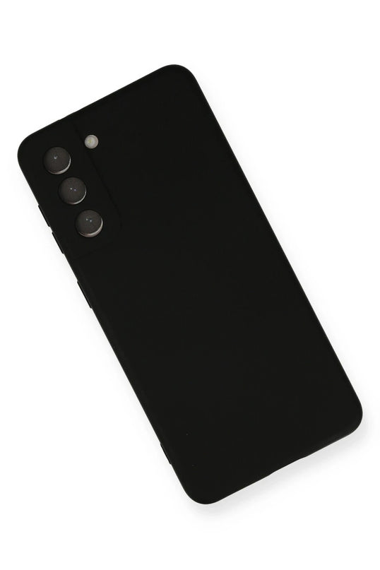 Samsung Galaxy S21 Nano içi Kadife Silikon Kılıf - Siyah 3