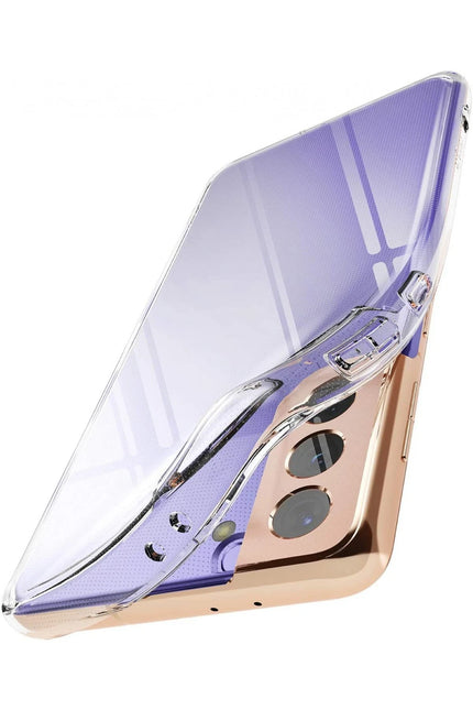 Samsung Galaxy S21 Plus Lüx Şeffaf Silikon Kılıf