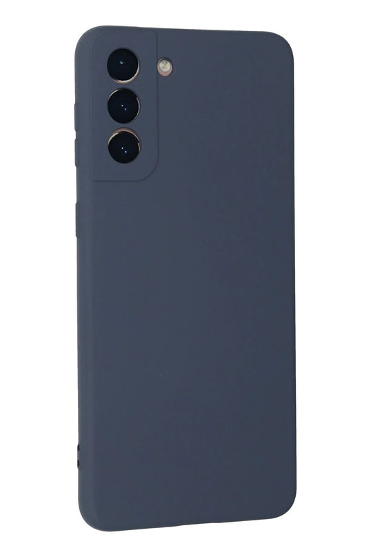 Samsung Galaxy S21 Plus Nano içi Kadife Silikon Kılıf - Gri 3