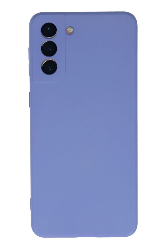 Samsung Galaxy S21 Plus Nano içi Kadife Silikon Kılıf - Lila