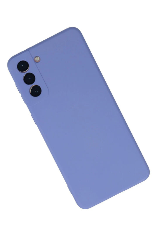 Samsung Galaxy S21 Plus Nano içi Kadife Silikon Kılıf - Lila 2