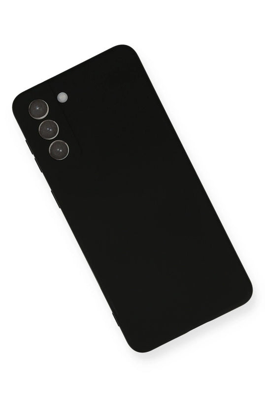 Samsung Galaxy S21 Plus Nano içi Kadife Silikon Kılıf - Siyah 3