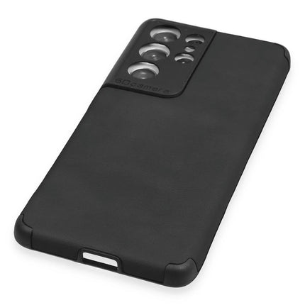 Samsung Galaxy S21 Ultra Loop Deri Silikon Kılıf - Siyah 4
