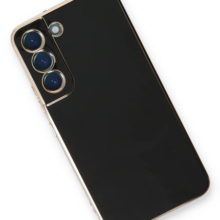 Samsung Galaxy S22 Plus Volet Silikon Kılıf - Siyah 3
