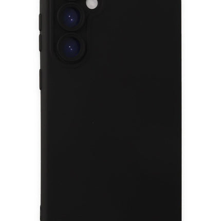 Samsung Galaxy S23 FE Nano içi Kadife Silikon Kılıf - Siyah