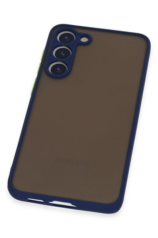 Samsung Galaxy S23 Montreal Silikon Kapak Kılıf - Lacivert 4