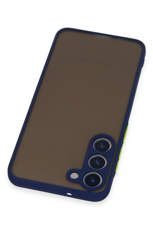 Samsung Galaxy S23 Montreal Silikon Kapak Kılıf - Lacivert 3