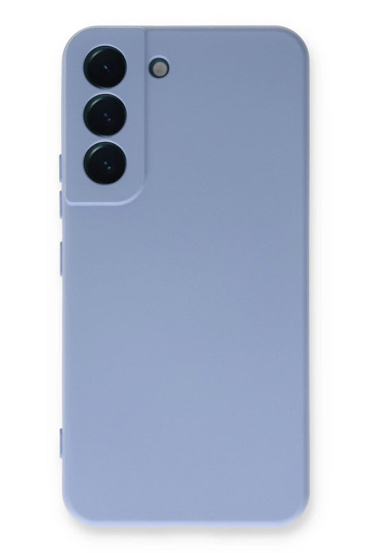 Samsung Galaxy S23 Nano içi Kadife Silikon Kılıf - Lila