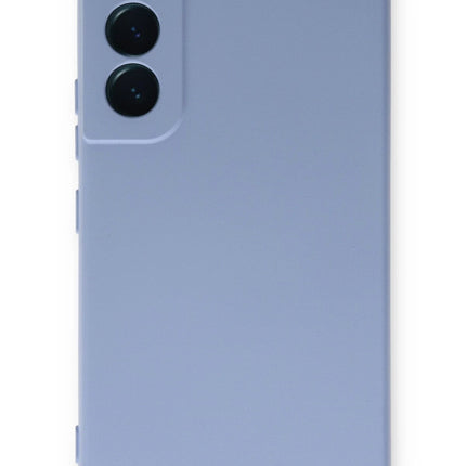 Samsung Galaxy S23 Nano içi Kadife Silikon Kılıf - Lila 3