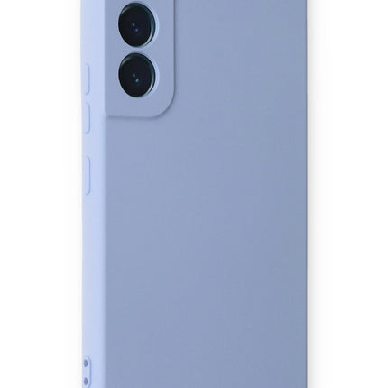 Samsung Galaxy S23 Nano içi Kadife Silikon Kılıf - Lila 2