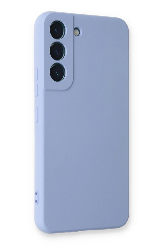 Samsung Galaxy S23 Nano içi Kadife Silikon Kılıf - Lila 2
