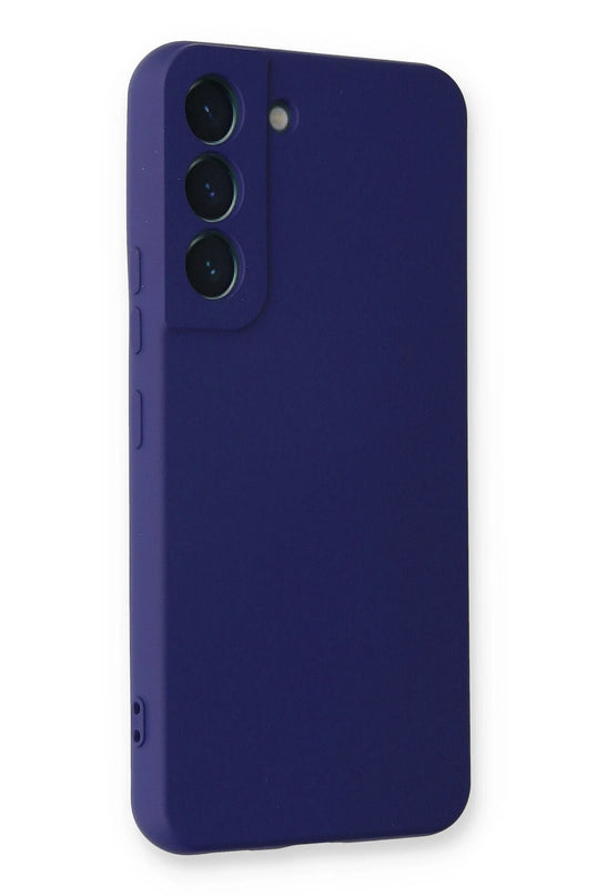 Samsung Galaxy S23 Nano içi Kadife Silikon Kılıf - Mor 2