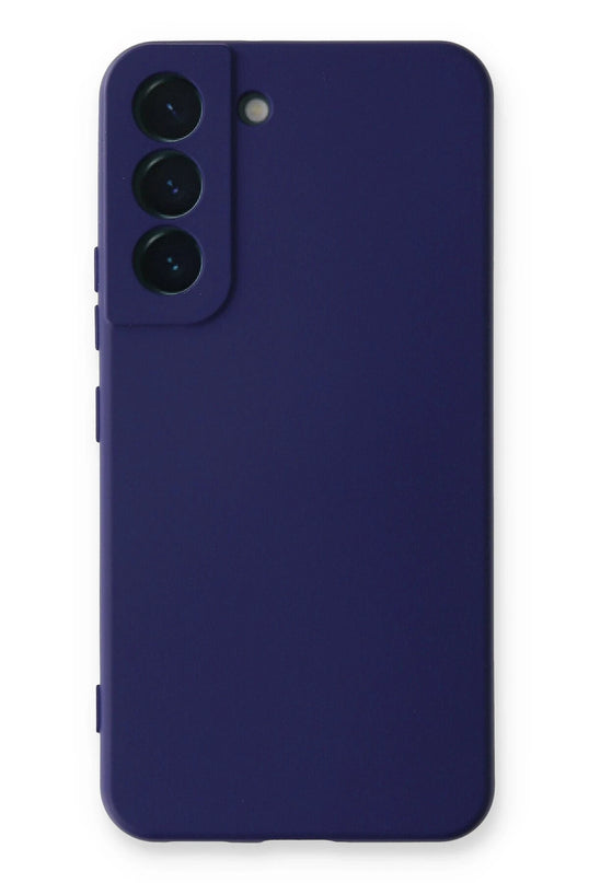 Samsung Galaxy S23 Nano içi Kadife Silikon Kılıf - Mor 3