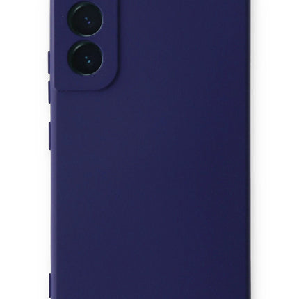 Samsung Galaxy S23 Nano içi Kadife Silikon Kılıf - Mor