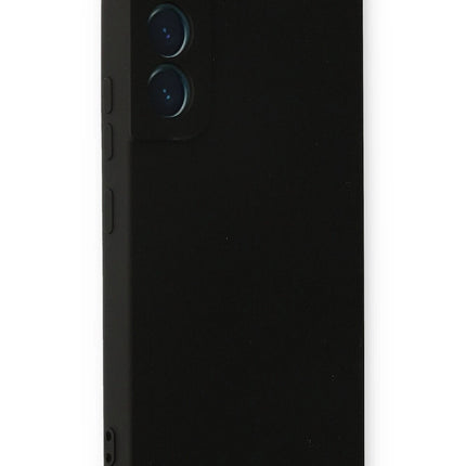Samsung Galaxy S23 Nano içi Kadife Silikon Kılıf - Siyah 2