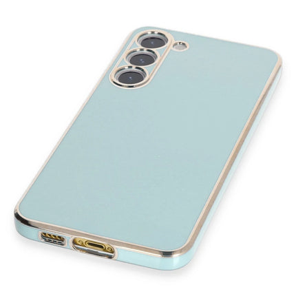 Samsung Galaxy S23 Volet Silikon Kılıf - Açık Yeşil 4