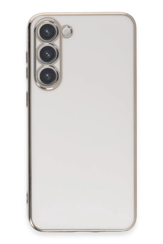 Samsung Galaxy S23 Volet Silikon Kılıf - Beyaz