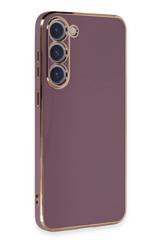 Samsung Galaxy S23 Volet Silikon Kılıf - Mor 2