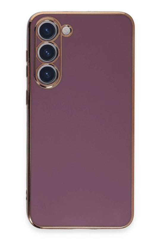 Samsung Galaxy S23 Volet Silikon Kılıf - Mor