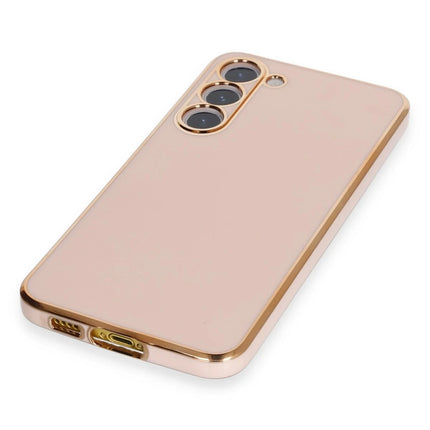 Samsung Galaxy S23 Volet Silikon Kılıf - Pembe 4