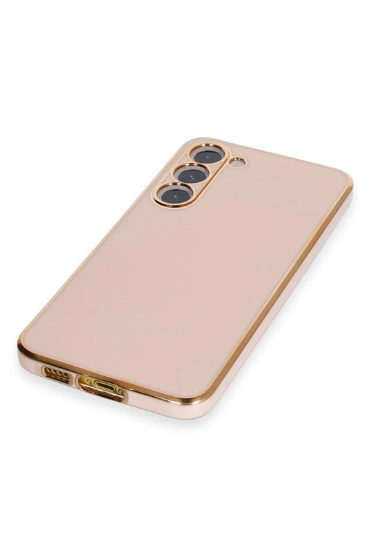 Samsung Galaxy S23 Volet Silikon Kılıf - Pembe 4
