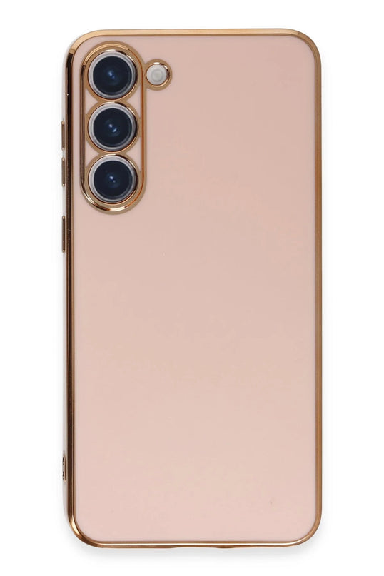Samsung Galaxy S23 Volet Silikon Kılıf - Pembe