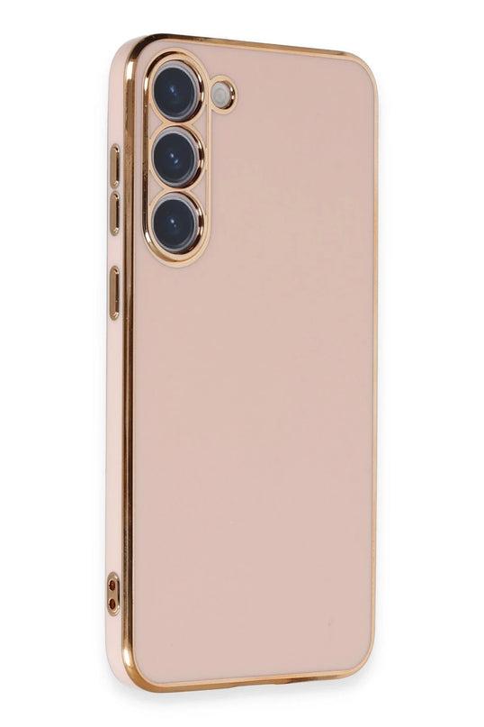 Samsung Galaxy S23 Volet Silikon Kılıf - Pembe 2
