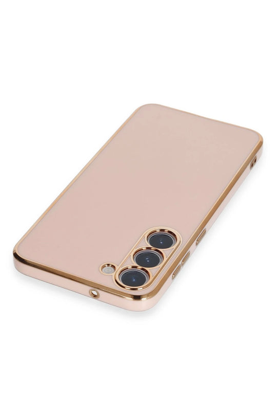 Samsung Galaxy S23 Volet Silikon Kılıf - Pembe 3