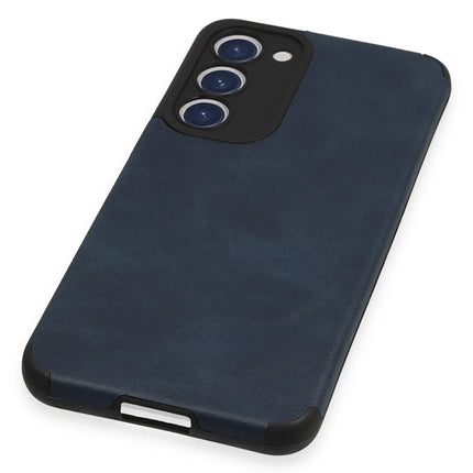 Samsung Galaxy S23 Plus Loop Deri Silikon Kılıf - Lacivert 4