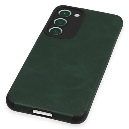 Samsung Galaxy S23 Plus Loop Deri Silikon Kılıf - Yeşil 4