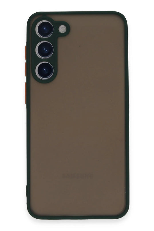 Samsung Galaxy S23 Plus Montreal Silikon Kapak Kılıf - Yeşil
