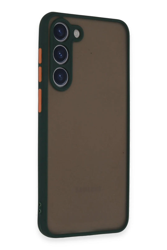 Samsung Galaxy S23 Plus Montreal Silikon Kapak Kılıf - Yeşil 2