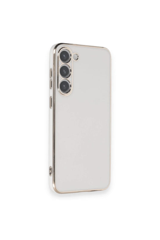 Samsung Galaxy S23 Plus Volet Silikon Kılıf - Beyaz 2