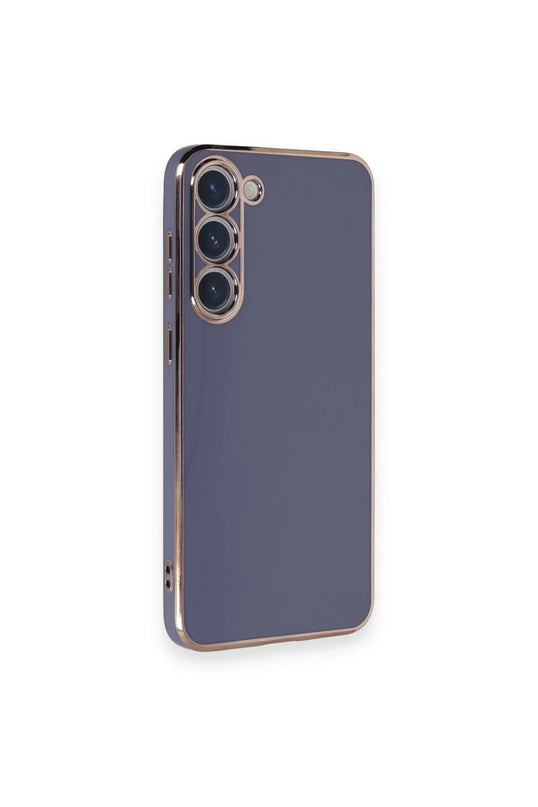 Samsung Galaxy S23 Plus Volet Silikon Kılıf - Mavi 2