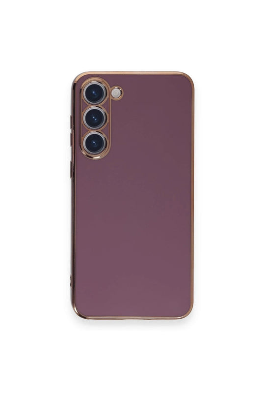 Samsung Galaxy S23 Plus Volet Silikon Kılıf - Mor