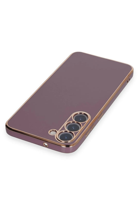 Samsung Galaxy S23 Plus Volet Silikon Kılıf - Mor 3