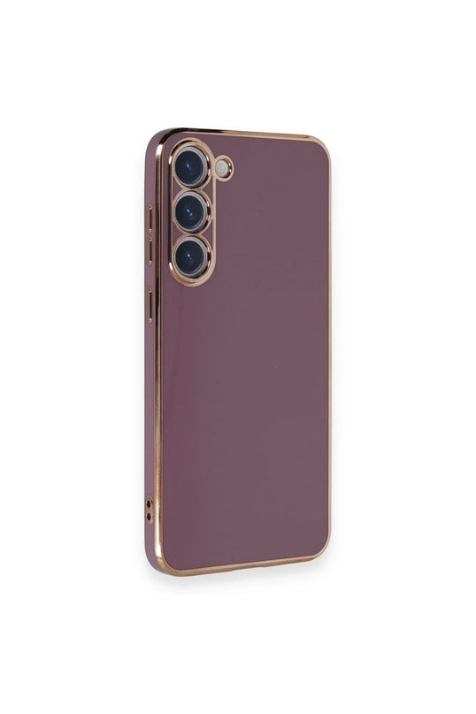 Samsung Galaxy S23 Plus Volet Silikon Kılıf - Mor 2