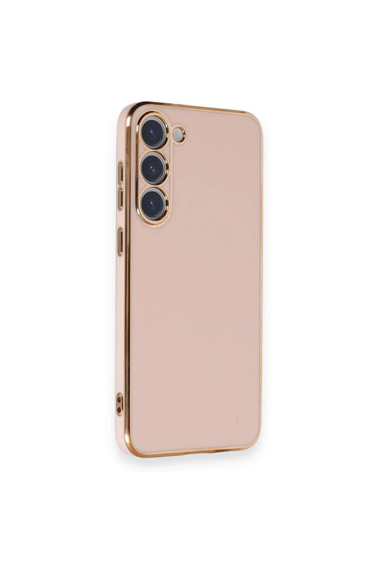 Samsung Galaxy S23 Plus Volet Silikon Kılıf - Pembe 2