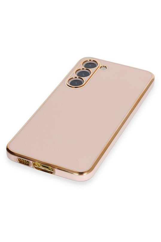 Samsung Galaxy S23 Plus Volet Silikon Kılıf - Pembe 4