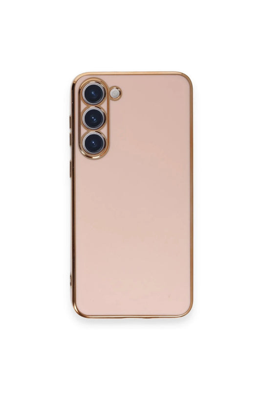 Samsung Galaxy S23 Plus Volet Silikon Kılıf - Pembe