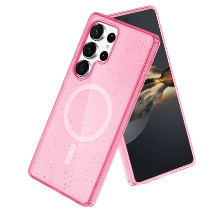 Samsung Galaxy S23 Ultra Star Magsafe Kapak Kılıf - Pembe 2