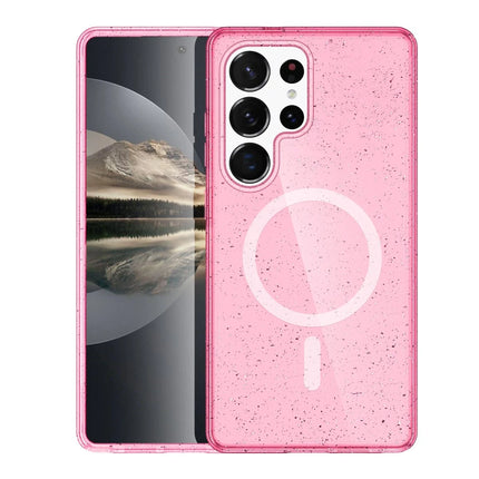 Samsung Galaxy S23 Ultra Star Magsafe Kapak Kılıf - Pembe