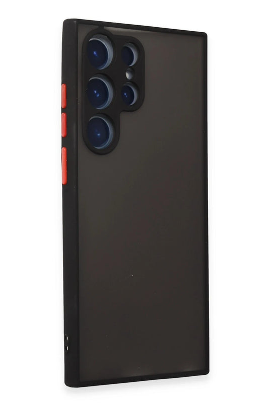 Samsung Galaxy S23 Ultra Montreal Silikon Kapak Kılıf - Siyah 2