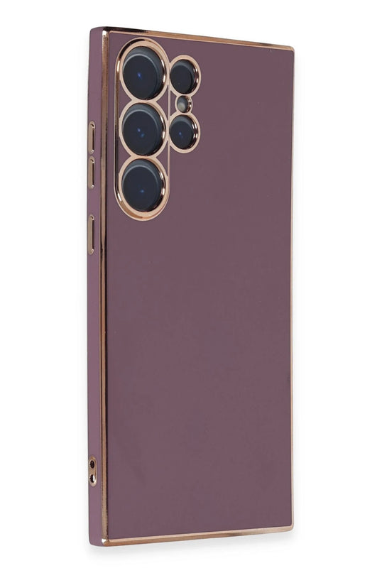 Samsung Galaxy S23 Ultra Volet Silikon Kılıf - Mor 2